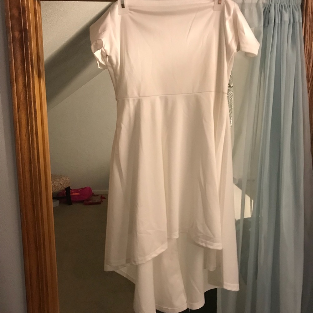 White dress